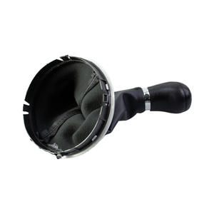 Pommeau de levier de vitesse en cuir, 5 vitesses, ergonomique, pour Skoda Fabia MK2, tête de levier de vitesse manuelle - Product Image 4