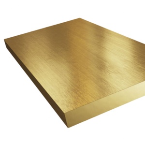 แผ่นทองเหลือง C26800 หนา 0.1-200 มม. ขายส่งจากโรงงาน - Product Image 1