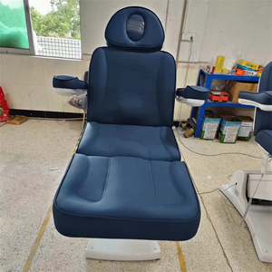 Kisen 3 motores eléctrico pestañas faciales cama de salón de belleza médico Spa masaje mesa de tratamiento Silla de Podología cubiertas estéticas cama - Product Image 4