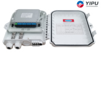 Boîtier de terminaison optique YIPU Factory FTTH FAT 8 cœurs, boîtier de terminaison de fibre, 8 ports, boîtes de distribution de fibre optique