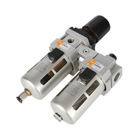 Unité FRL AC1010~5010 en aluminium, filtre à air haute pression, régulateur de pression, pièces pneumatiques, unités FRL, Ac Smc