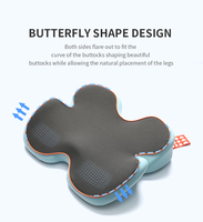 Coussin lombaire de siège de voiture en mousse à mémoire de forme souple orthopédique apaisant les maux de dos