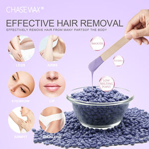 Rifornimento della fabbrica di Lavanda Cera di Rimozione Dei Capelli Cera Dura Chicchi di Cera Depilatoria Per La Pelle Secca - Product Image 3