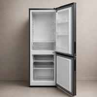 SAMSUNG 200L Réfrigérateur Litres Deux Portes Congélation Supérieure Réfrigération Inférieure Ménage Hôtels École Économie D'énergie