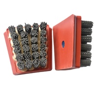 Brosse abrasive de diamant de Francfort de carbure de silicium de vente chaude pour la finition en cuir de surface en pierre
