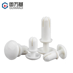 Rivets en nylon Guwanji R2, boutons-pression en plastique pour l'industrie de la construction, diamètre de la tête de 1/4 po - Product Image 2