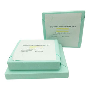 Autoclave da tavolo chimica monouso ad alta temperatura bowie dick pack utilizzata per monitorare le prestazioni degli sterilizzatori a vapore - Product Image 2