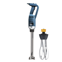 Mixeur Plongeant Portable Crownwing 220W à Vitesses Variables en Acier Inoxydable Noir Garantie 1 An