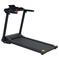 Caminadora K-FIT GSTF-4510 con Inclinación Automática de 12 Niveles, Pantalla LED de 5 Dígitos, 14 km/h, Motor de 2.5 HP, 12 Programas, Sensor de Pulso, para Ejercicio en Casa