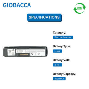 Batería de Repuesto de Iones de Litio de 3.7V 5200mA para Impresora, Componentes para Escáner de Código de Barras Symbol WT4000 WT4090 WT4070 - Product Image 2