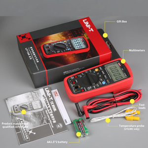 Multimètre numérique UNIT UT139C 6000 points True RMS, sélection automatique de la plage, NCV, température, testeur 600V 10A - Product Image 6