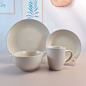 Bộ Đồ Ăn Và Bộ Đồ Ăn Bằng Sứ Phủ Men Mờ 16 Chiếc - Product Image 6