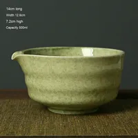 Haute qualité japonais Matcha bol ensemble Design traditionnel en céramique bol à thé tasse agitateur brosse cuillère chanson dynastie café thé faisant