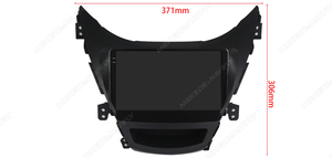 Mekede M — lecteur dvd de voiture, avec navigation gps et bluetooth, écran IPS 2.5D, Android, 2 go + 32 go, contrôle vocal, pour Hyundai Elantra 2011 2012, <span class=keywords><strong>2013</strong></span> - Product Image 6