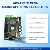 Service clé en main haut de gamme Peng Xin pour prototypes de circuits imprimés (PCB) et de cartes électroniques assemblées (PCBA) avec une épaisseur de cuivre de 1,6 mm