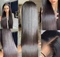 Xuchang fournisseur de perruque 9x6 sans colle hd dentelle perruque porter et aller sans colle cheveux humains précoupés alibaba perruques pour les femmes noires