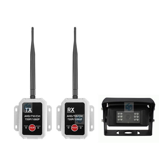 2.4G Wireless AHD Video Transmitter and Receiver 720P/1080P Wired Cameras Wireless Transceiver AHD Wireless Transmitter/Receiver