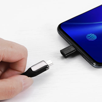 Convertisseur USB C vers USB Transmission de données rapide Chargeur adaptateur OTG en plastique