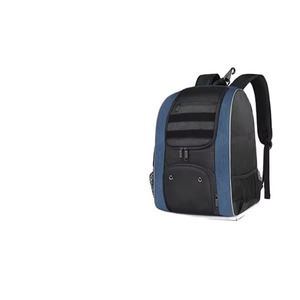 Free Sample BSCI custom low moq black fashion polyester sport baseball <b>backpack</b> men waterproof durable casual <b>big</b> capacity bag - Product Image 3