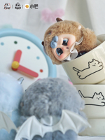 Porte-clés en peluche PVC personnalisé d'usine OEM, mignon Pippy - Série Petit Diable, boîte mystère en peluche