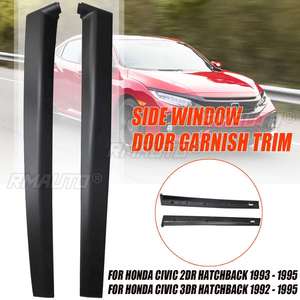 ฝาครอบเสาประตูด้านซ้ายขวาสำหรับ Honda/Civic 2 ประตู 3 ประตู ปี 1992-1995 72470-SR3-003 72430-SR3-003 - Product Image 1