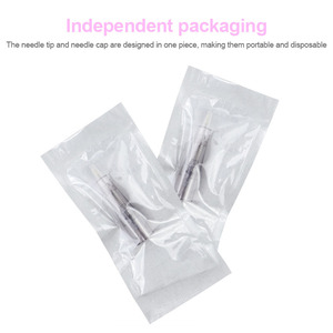 Agujas de Cartucho Desechables para PMU, Puntas de Aguja de Acero Inoxidable para Tatuajes de Cejas y Labios, Maquillaje Permanente, Uso Profesional en Estudio - Product Image 5