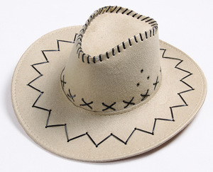 Sombrero de vaquero occidental unisex para exteriores con ala grande para el verano - Product Image 4