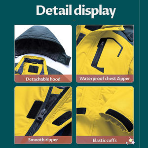 Veste d'<span class=keywords><strong>hiver</strong></span> imperméable et chaude pour garçon, <span class=keywords><strong>parka</strong></span> durable pour sports de plein air, vêtements d'extérieur pratiques et légers - Product Image 6