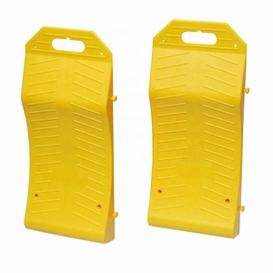 Rampes de protection pour pneus, supports de roues anti-pression pour stockage longue durée de véhicules, tampons de soutien de pneus en plastique HDPE emboîtables - Product Image 4
