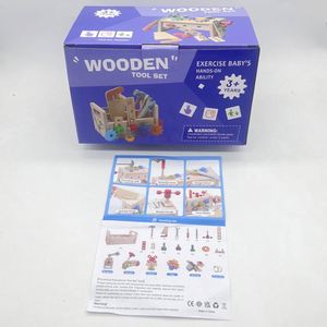 3 4 5 Year Old Boys Girls Montessori Stem Learning Educational Construction <b>Toys</b> <b>Tool</b> Kit for Kids - Product Image 3