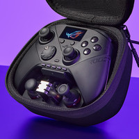 Manette de jeu sans fil tri-mode pour PC ROG Strix Scope 2 Pro avec écran couleur et joysticks TMR interchangeables à chaud