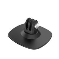 Base de montage adhésive universelle incurvée et plate pour caméra d'action GoPro DJI Insta360, accessoires pour casque de moto