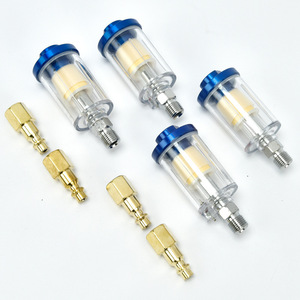Plowing Air <b>Spray</b> Gun Water Filter Pressure Regulating Valve 14 Mm Stainless Steel British Japanese Connector Furniture - Product Image 4