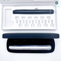 Boîte cadeau rigide personnalisée avec logo mat, revêtement UV, fermeture magnétique, impression couleur 4C, emballage recyclable pour stylos applicateurs cosmétiques