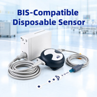Capteur EEG jetable BIS 186-0106 pour surveillance de la profondeur d'anesthésie chez l'adulte, consommable compatible avec le module BIS double canal, original