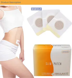 Effective fat burning weight loss navel sticker magnet belly slimming patch
