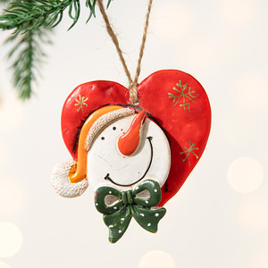 Adorno Navideño <span class=keywords><strong>de</strong></span> Resina Pintada <span class=keywords><strong>de</strong></span> <span class=keywords><strong>Santa</strong></span> <span class=keywords><strong>Claus</strong></span>, Estilo Vintage, Decoración <span class=keywords><strong>de</strong></span> Cerámica para Árbol <span class=keywords><strong>de</strong></span> Navidad - Product Image 3