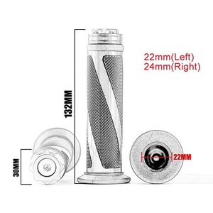 Phổ 22mm 24mm xử lý Handlebar Grips Moto tay <span class=keywords><strong>Bar</strong></span> Scooter xử lý Grips Kit cho đua xe máy - Product Image 5