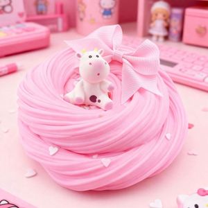 Pots de slime gonflant faits main, imaginatifs et colorés, à texture lisse, pour enfants, anti-stress, durables, pack de divertissement DIY en pâte à modeler - Product Image 4