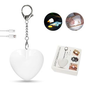 Tùy chỉnh có thể sạc lại cảm ứng di động cảm biến kích hoạt Túi xách ánh sáng phát sáng Túi đèn hình trái tim Led <span class=keywords><strong>Keychain</strong></span> LED PURSE ánh sáng - Product Image 1