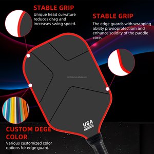 Vợt cầu lông pickleball IV BEN JOHNS Pro Player Edition 16mm T700 Propulsion Core làm từ sợi carbon mờ - Product Image 3