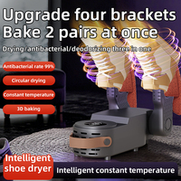 Séchoir à chaussures électrique intelligent stérilisant, désodorisant à l'ozone, pliable, pour bottes, gants de boxe, chaussettes