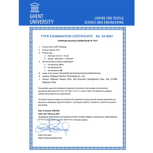 Laminado de suelo de bloqueo de clic de tablón ancho personalizable de PVC WPC impermeable al por mayor ecológico para dormitorio, oficina y apartamento - Product Image 5