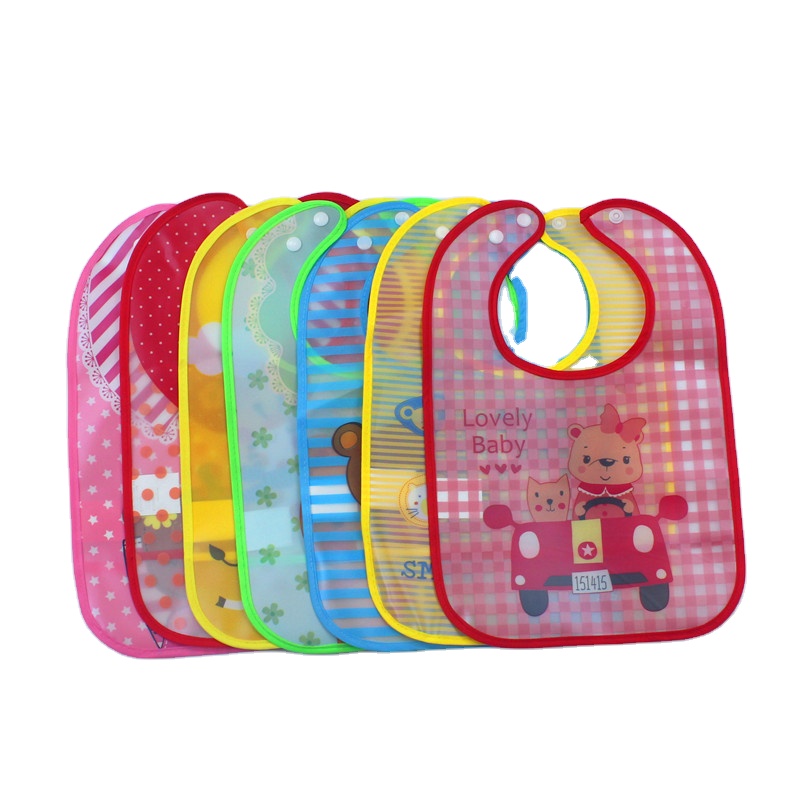 Детские нагрудники EVA водонепроницаемые нагрудники детский мультяшный фартук для кормления детей