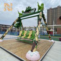 Manège à bascule Dinosaure Nova Rides, balançoire extérieure à 30 degrés, équipement d'amusement SW-KL, manèges pour adultes