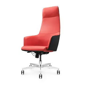 Ergonomische Lederen Home Office Fauteuil Stoel Voor Kantoor En Thuis Kantoormeubilair