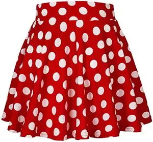 Minifalda elegante informal para mujer, falda acampanada elástica, básica, plisada, Midi