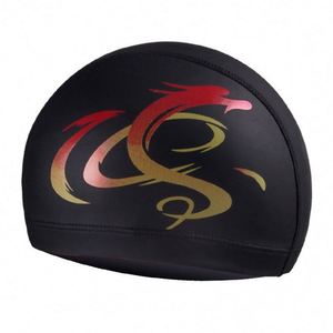 หมวกว่ายน้ำพิมพ์โลโก้ตามสั่ง สำหรับผู้ใหญ่และเด็ก ดีไซน์กันน้ำสำหรับเด็กทุกวัย - Product Image 6