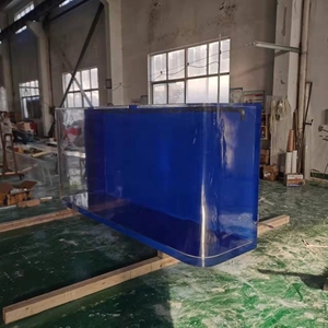 <strong>Best</strong> Price Acrylic Blue Supermarket Commercial Sex Natural Aquarium Fish Turtle <strong>tank</strong> - Product Image 3