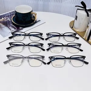 Kacamata baca bingkai fengchao buatan Tiongkok grosir, kacamata optik bingkai TR + Aloi tr90 untuk pria dan wanita